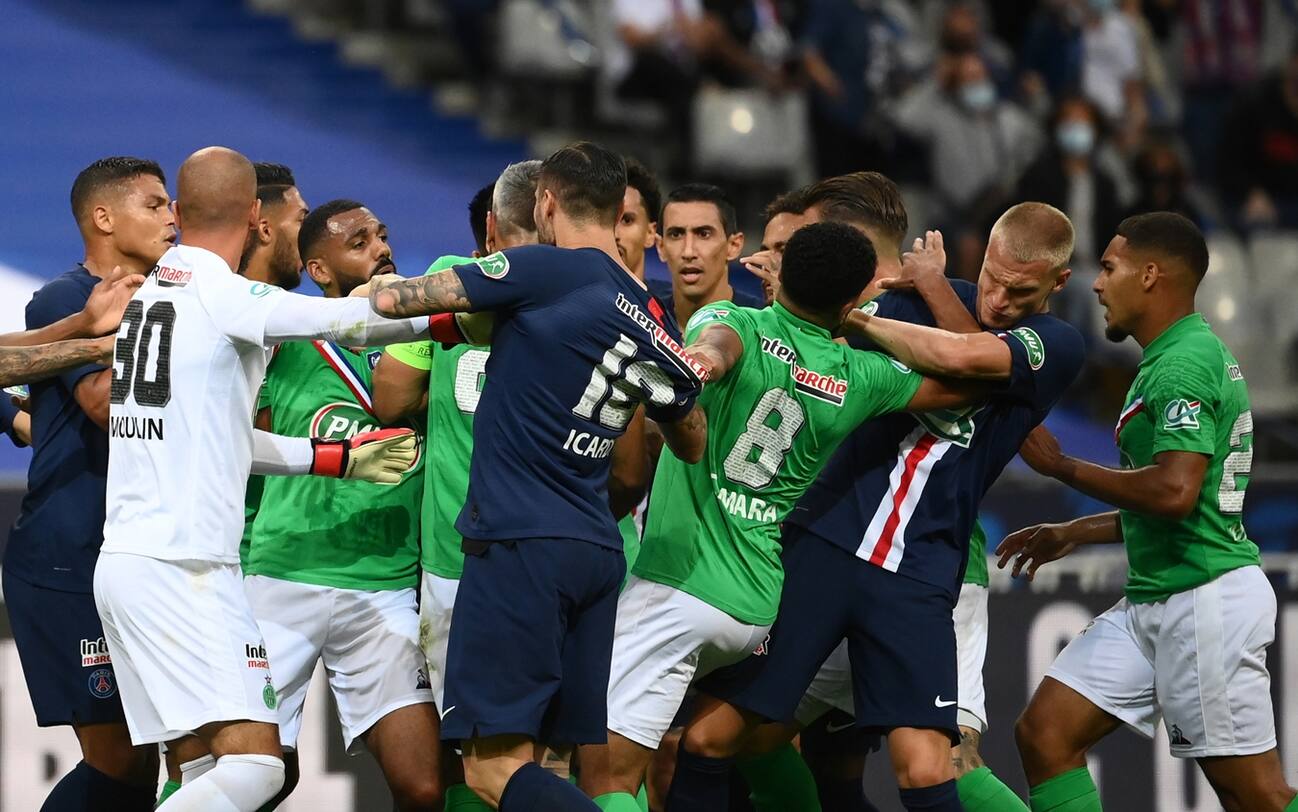 Psg Saint Etienne 1 0 A Icardi E Neymar La Finale Di Coppa Di Francia 